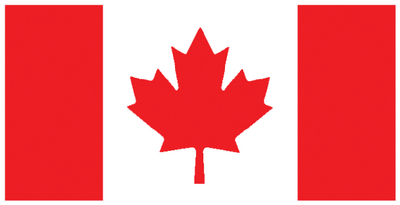 FLAG NYLON CANADA 15  X 30